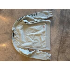 Carhartt Women’s Sweatshirt Light Green Size Small